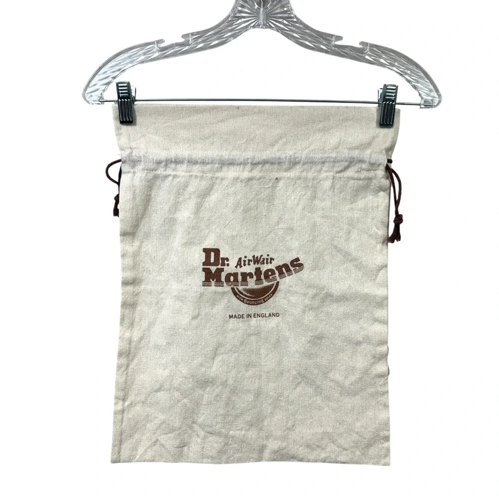 Dr. Martens Original Shoe Bag Dust Storage Travel Drawstring Made in England